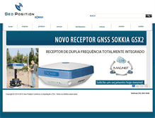 Tablet Screenshot of geoposition.com.br