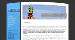 Desktop Screenshot of geoposition.ca
